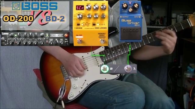 【比較レビュー】 BOSS OD-200 vs BD-2 「アナログ名機は再現できたか？！」 смотреть онлайн