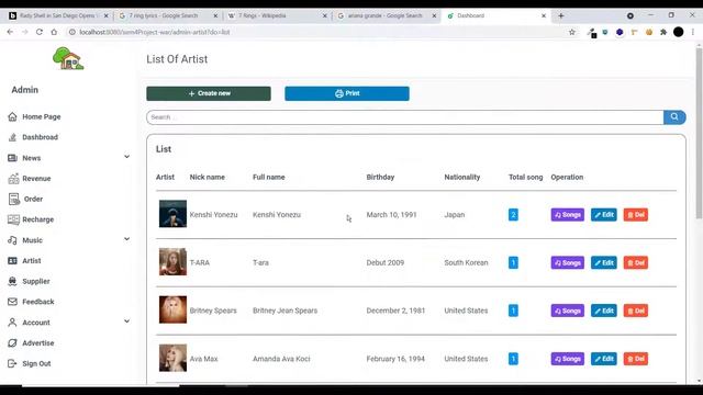 ONLINE MUSIC STORE || EJB, JSP, HTML5, CSS, AJAX смотреть онлайн