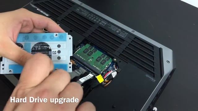 DELL AlienWare 15 R2 2016 how to upgrade Hard Drive / Memory смотреть онлайн