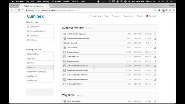 Luminex LumiNet Monitor User Guide (1/12): Installing the software смотреть онлайн