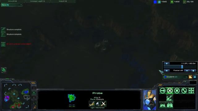 First StarCraft II Battle (Epic Fail) + Double Nexus Build смотреть онлайн