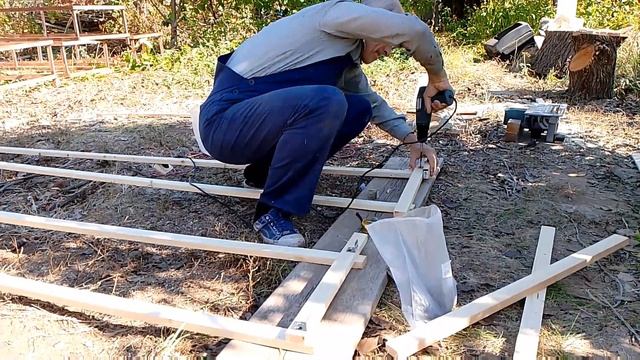 Высокие грядки из поликарбоната своими руками. смотреть онлайн