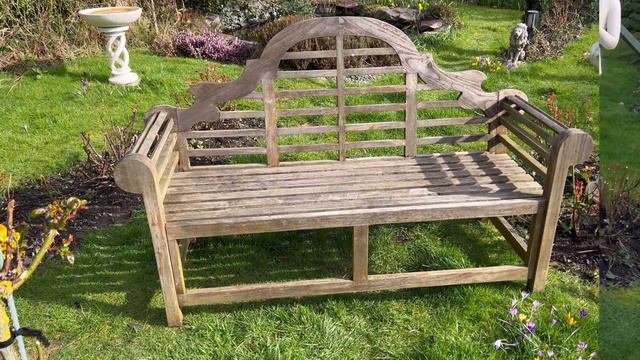 Garden Bench Makeover | Sir Edward Lutyens Bench transformation into a seat fit for Versailles смотреть онлайн
