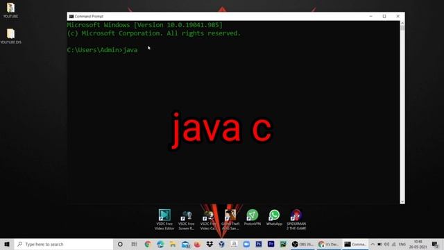 How to Run Java/Jdk Program from Command Prompt || Help CMD 2021 [Hindi] смотреть онлайн