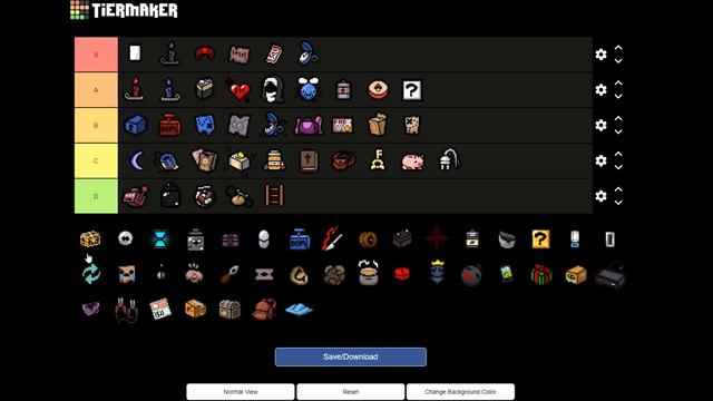 ТИР ЛИСТ ПО ПРЕДМЕТАМ МАГАЗИНА - THE BINDING OF ISAAC: AFTERBIRTH+ TIER LIST смотреть онлайн