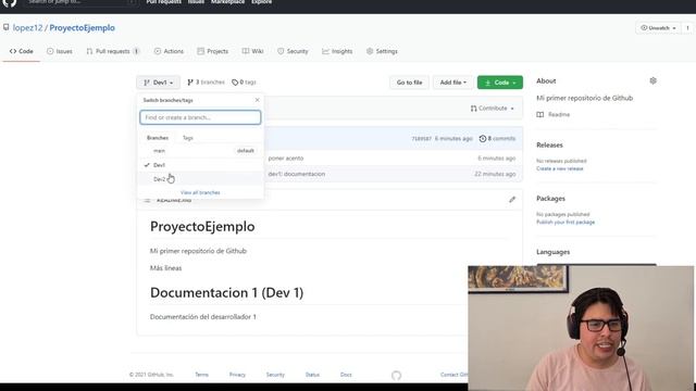 Pull Request y git merge смотреть онлайн
