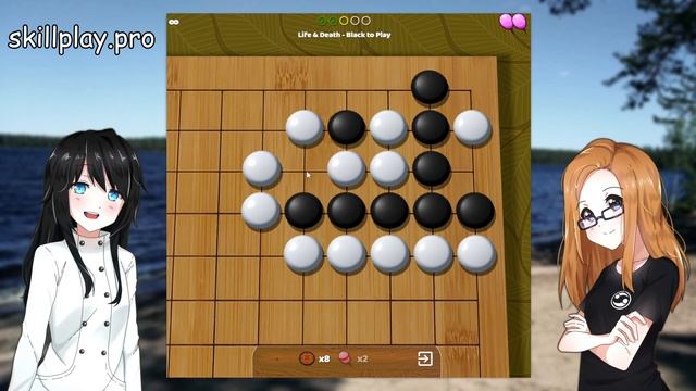 Игра Го - Задачи для 25-20кю с комментариями, BadukPop уровень 2 (Часть 1)