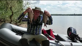 Масло делает своё дело. Ловля леща на масло. Рыбалка на Волге смотреть онлайн
