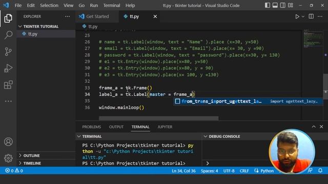Tkinter Python Tutorial 2023 | Modern GUI Design With Tkinter | Basics of Tkinter | Simplilearn смотреть онлайн