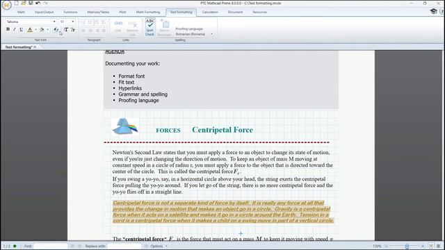 Formatting Text in Mathcad Prime смотреть онлайн