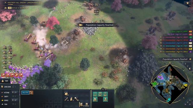 Skirmish as Rus - Landmarks/Wonder - Standard Resources, Age I Start, Concealed Map смотреть онлайн
