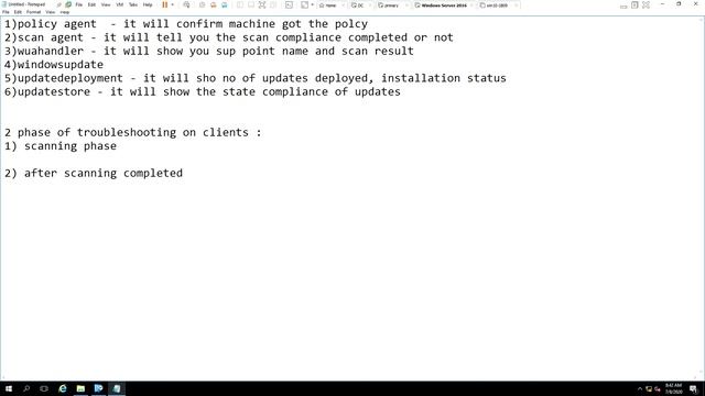 SCCM wsus patching Advanced Troubleshooting using logs files смотреть онлайн