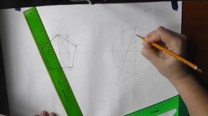 Деление окружности на N равных частей. Урок 8. (Часть 1. ГЕОМЕТРИЧЕСКИЕ ПОСТРОЕНИЯ)