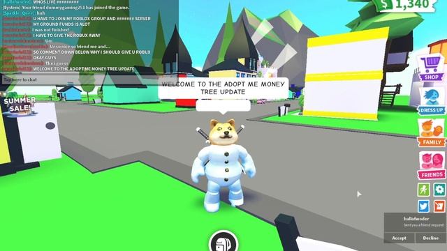 NEW ADOPT ME CODES - Free Money Tree/ Roblox смотреть онлайн