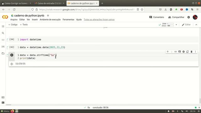 Como utilizar o formato de data no Python ?#DateTime смотреть онлайн