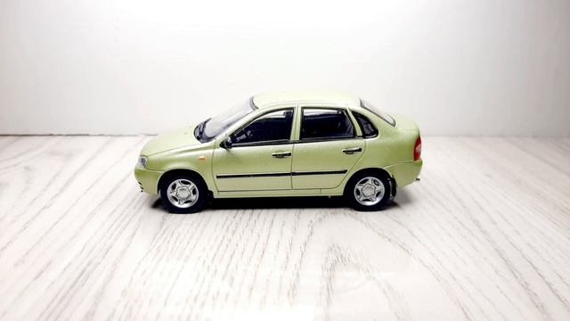 №25 Lada Kalina. Автолегенды. Новая эпоха 1:43. Обзор! смотреть онлайн