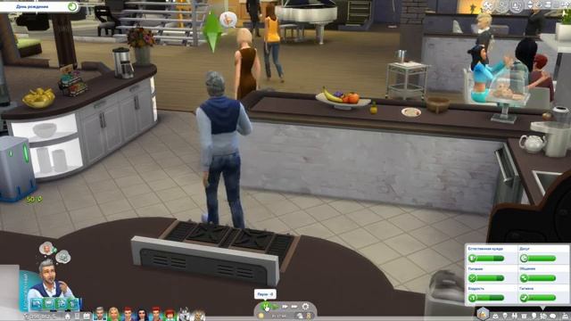 The Sims 4 : Династия Макмюррей #406 Пари и ДР Милана смотреть онлайн