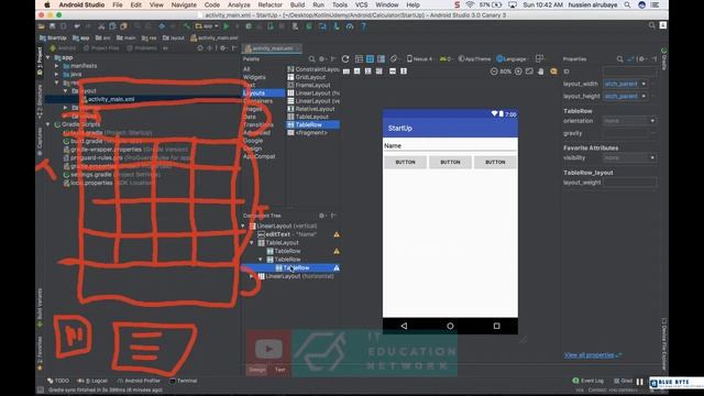 Kotlin android tutorial - 14 - Layout design смотреть онлайн