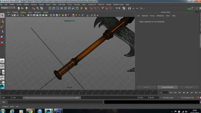 AXE Part 05 - Creating Detailed Textures - Bump & Normal Maps смотреть онлайн