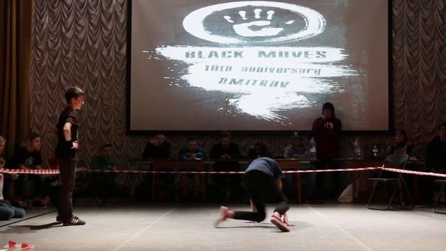Battle of the styles(Junior)semifinal|Stylish vs Veroniga|Black Moves 10th anniversary in Dmitrov. смотреть онлайн