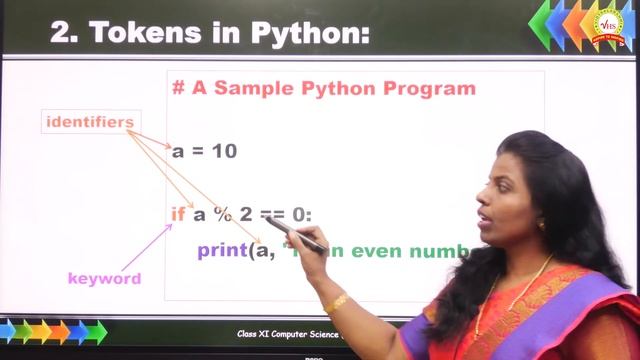 Python Fundamentals | Tokens | Keywords | CBSE Class XI Computer Science | Part - 1 смотреть онлайн