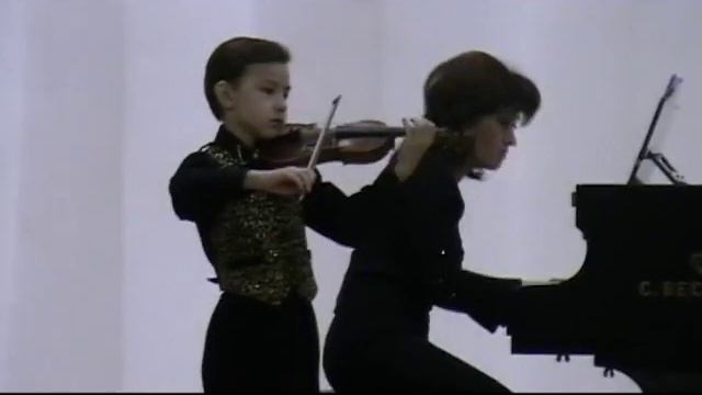 Paganini, Tema Con Variazione A-dur, Islyamov Ravil, 7 Years Old
