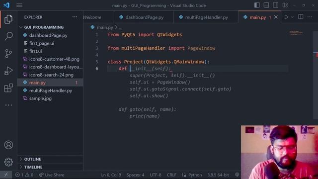 Multi Page Application using PyQt5 | Python | Python Tutorial for Beginner| PART 10 | Code to Win смотреть онлайн