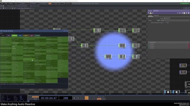 Make Anything Audio Reactive – TouchDesigner Tips, Tricks And FAQs 12