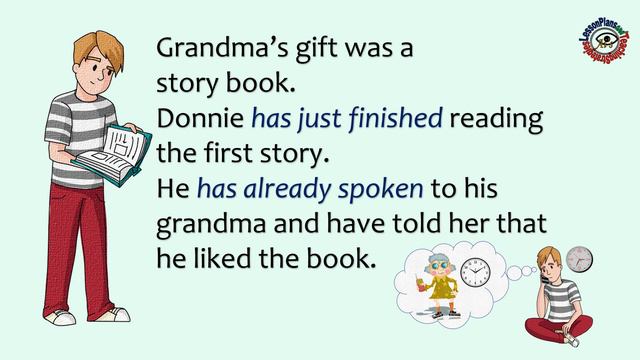 Yet Just Already Comprehension Story | Present Perfect with Yet, Just, Already | Short Story смотреть онлайн