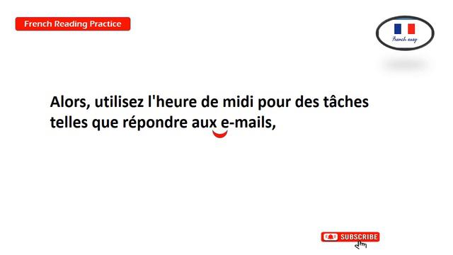Apprendre à Lire Le Texte  Français | French Reading Simple Text