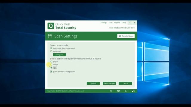 How TO Disable/Enable Quick Heal Total Security Antivirus All window Edition Windows 10 2019 смотреть онлайн