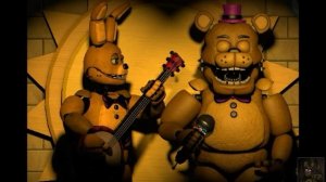 Спринг Бонни и Фредбер. В стиле Hidden in the Sand.