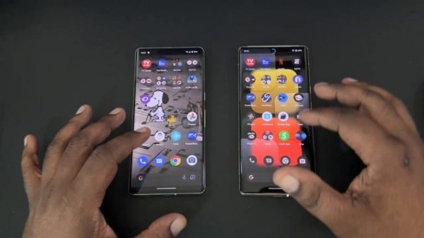 Google Pixel 7 Pro vs Google Pixel 6 Pro Speed Test