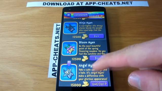 Nyan Cat The Space Journey - Money Cheat on Android смотреть онлайн