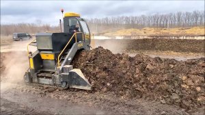 ABONO - ускоренное компостирование безподстилочного помета (2021г) ворошителем компоста ABONO 17-30