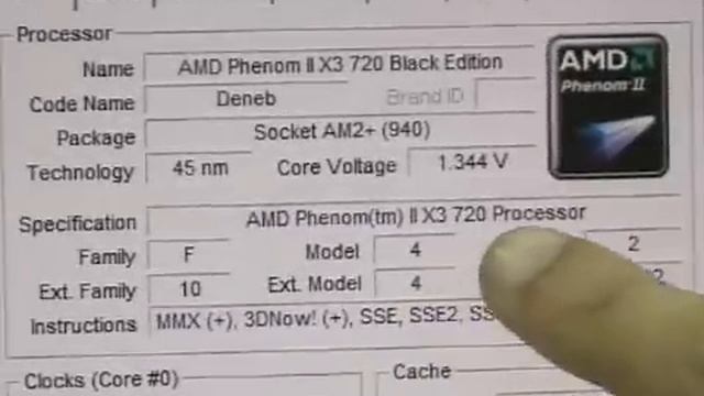 Phenom II CPU Boost! (L3 Cache 4MB → 6MB) (710/720BE X3 cores → X4 cores) смотреть онлайн