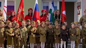 Песня «Счастливый май» в исполнении детей старшей группы