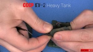 КВ-2 модель в масштабе 1:72 сборка танка