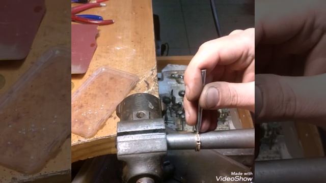 Кольцо из золота. Кольцо ручная работа. Как это сделано. смотреть онлайн