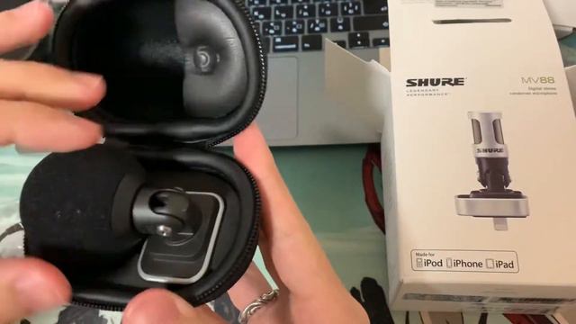 【SHURE MV88】iPhone外付けマイク購入!! 開封して音質比べてみる ※イヤホン推奨 смотреть онлайн