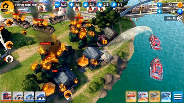 Emergency HQ - Android Gameplay 108 - Oktoberfest Attack and Train Crash смотреть онлайн