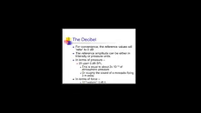 CDIS 4027 Introduction to the Decibel смотреть онлайн