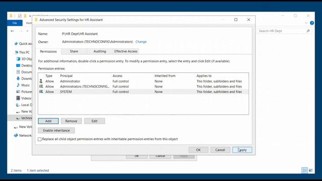 Map a Network Drive | Setup Folder Permissions | Assign Home Folder To Users | Windows Server 2019 смотреть онлайн