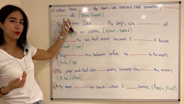 زمان گذشته کامل در انگلیسی | ماضی بعید در انگلیسی | past perfect смотреть онлайн