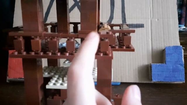 Lego minecraft Аванпост разбойников Первая такая самоделка на ютубе смотреть онлайн