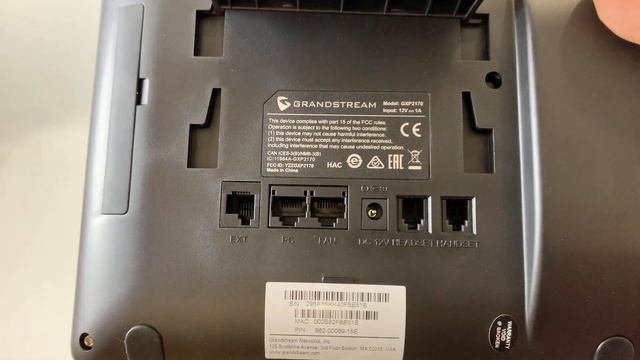 Grandstream GXP2170 - распаковка и описание IP-телефона смотреть онлайн