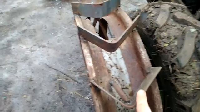 Обзор отвала, самодельных грунтозацепов и домкрата для тяжелого мотоблока смотреть онлайн