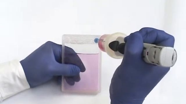 Dispensing Media In Petaka Using Manual Stepper