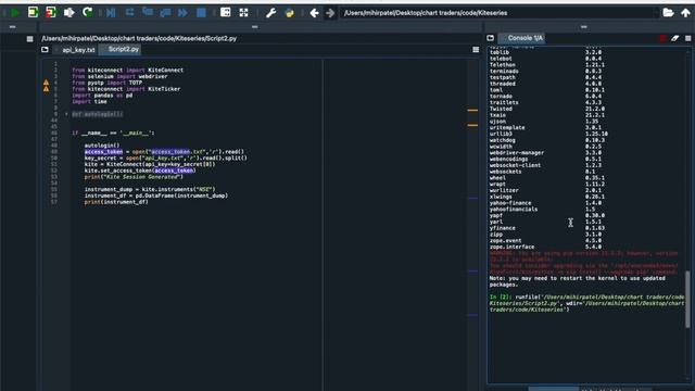 Kite Connect API #2 : Auto login смотреть онлайн