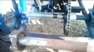 как сделать ось к трициклу.